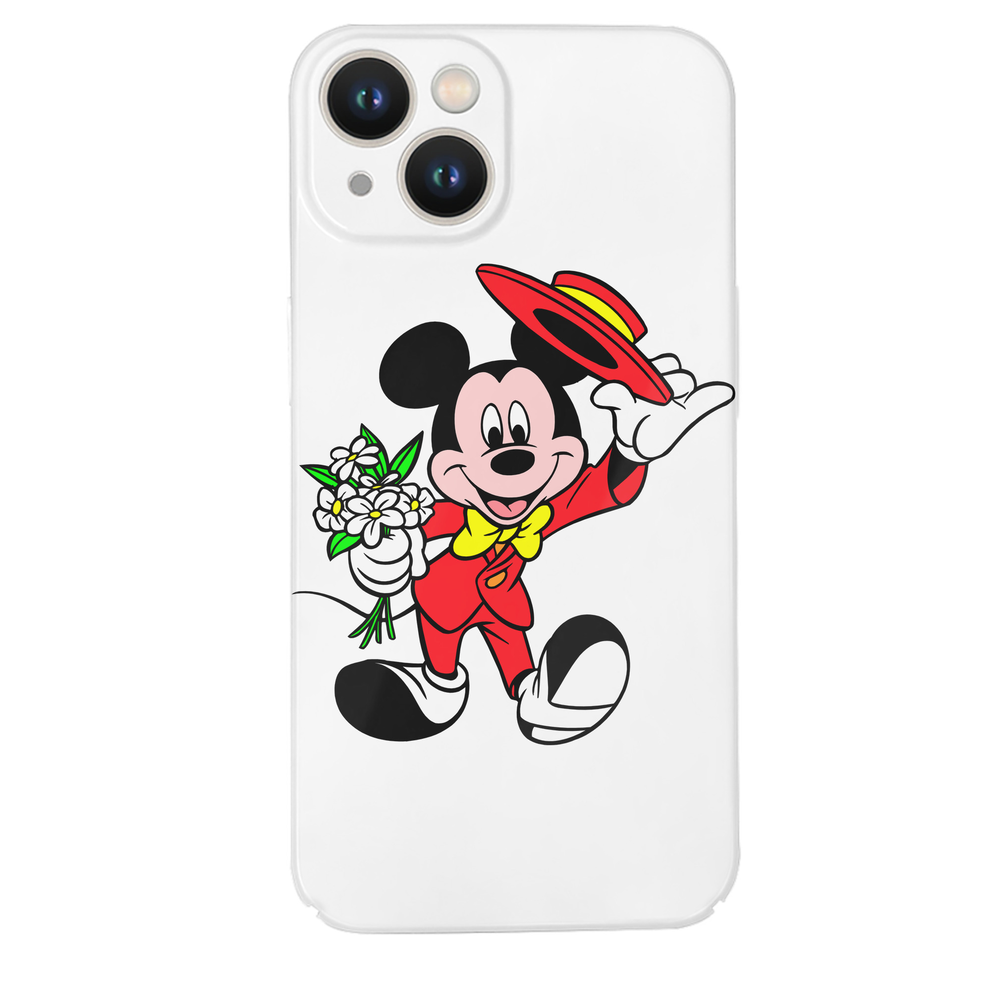 （画像用） ミッキーマウス Mickey Mouse 【iPhone 14シリーズ対応】ハードケース